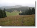 Rckblick beim Aufstieg auf Kapelle Maria Einsiedl